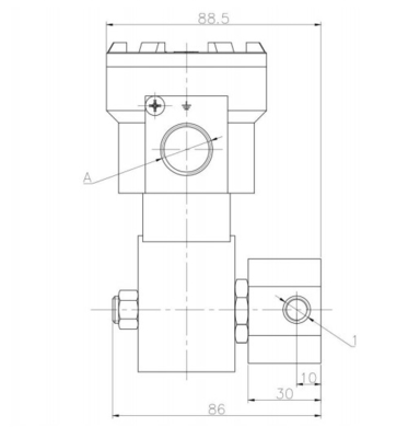 Válvula pneumática chinesa com a 1/4 de válvula de diminuição inoxidável de corrida resistente da pressão de JHJ para a aplicação pneumática