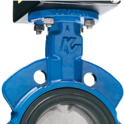 a válvula de borboleta trapezoide FIGURA 990 E 920 RESILIENTES ASSENTADA com a caixa de interruptor limitado do topworx