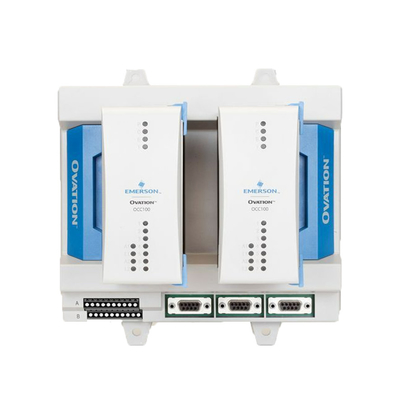 Monitor da saúde da maquinaria do controlador OCC100 de EMERSON Ovation para indústrias da água e das águas residuais