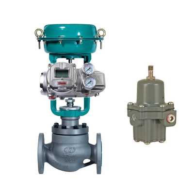 A válvula de controle de Chuanyi é equipada com o Positioner da válvula TissinTS905 e a válvula de diminuição espertos da pressão de Fisher67CFR