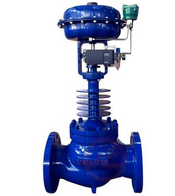 Válvula de controle chinesa com Positioner de Siemens e regulador 67cfr e válvula de solenoide de Asco