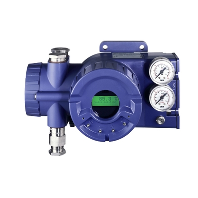 Válvula de controle do fluxo com o regulador do filtro de Fisher 67CFR e o Positioner da válvula de Foxboro SRD960