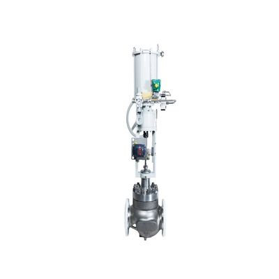 Regulador do filtro de Fisher 67CFR com a válvula de controle do fluxo e o Positioner da válvula de Foxboro SRD998
