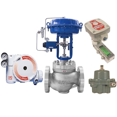 Válvula de controle do fluxo com o regulador do filtro da válvula de solenoide 67CFR do Positioner ASCO da válvula de Flowserve 3200MD