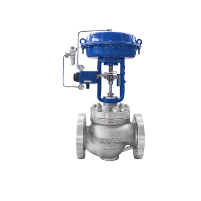 Válvula de controle do fluxo com o regulador do filtro da válvula de solenoide 67CFR do Positioner ASCO da válvula de Flowserve 3200MD