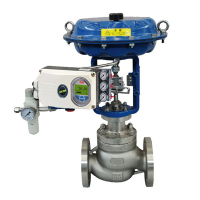Atuador de válvula de controle de esfera Chuanyi de marca chinesa com posicionador de válvula ABB V18345 e regulador Fisher 67CFR