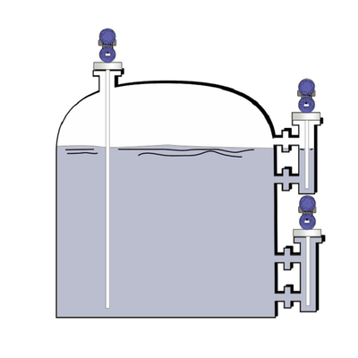 Do radar resistente da onda 706 guiada de Magnetrol 705 transmissor nivelado para o tanque de gás e os tanques do LPG