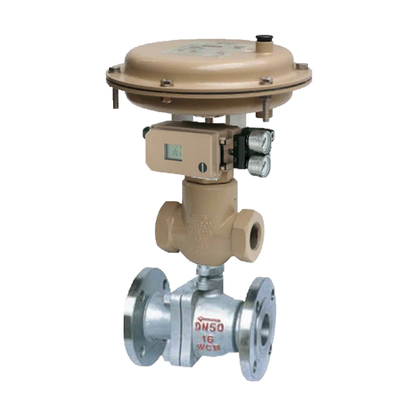 Válvula de controle pneumática chinesa com posicionador de válvula Smart Samson de alta temperatura 3730-31000
