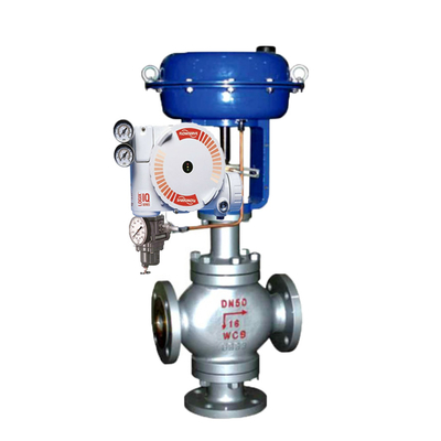 Válvula de globo de Wuzhong com o regulador do filtro de Fisher 67CFR do Positioner da válvula de Flowserve 3200MD