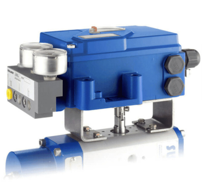 Válvula de controle de marca chinesa com posicionador de válvula FOXBORO SRD998 e atuador de válvula pneumática
