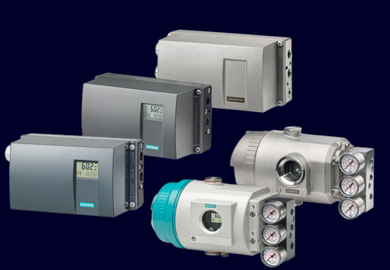 Do eletro de alumínio do cerco de Siemens SIPART PS2 Positioner pneumático para a válvula de controle do fluxo
