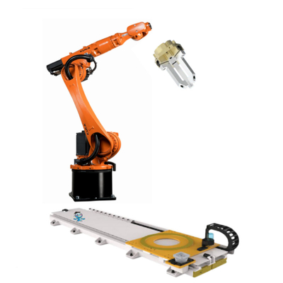 KR 16 R2010 do robô industrial com o braço robótico de 6 linhas centrais para o outro equipamento de solda