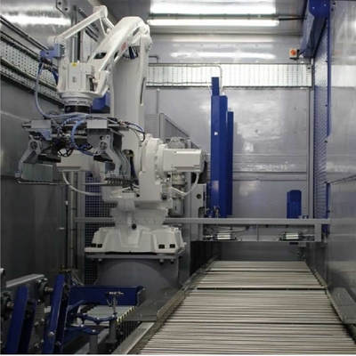 Braço robótico 4 eixos ABB IRB 460-110/2.4 com agarrador robótico CNGBS para robô de paletização automatizada