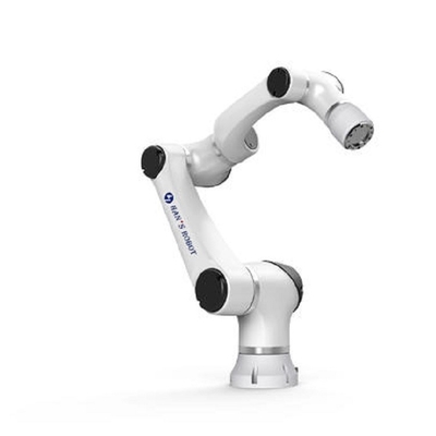 HAN'S E5 com carga útil de 5 kg como robô colaborativo com agarrador robótico CNGBS para carga e descarga