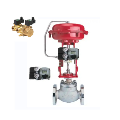 Valva solenoide ASCO de alto fluxo com posicionador Masoneilan e equipamento de distribuição de gás natural de válvulas