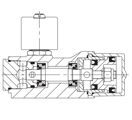 Valva solenoide ASCO de alto fluxo com posicionador Masoneilan e equipamento de distribuição de gás natural de válvulas