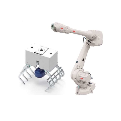 Arma robótica de 6 eixos ABB IRB 4600-40/2.55 com agarrador robótico CNGBS para manipulação de robô