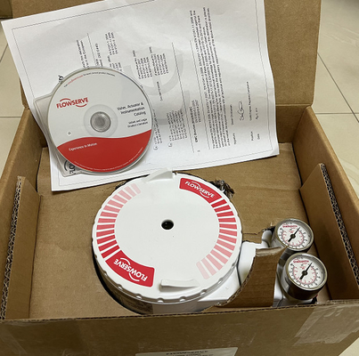 Válvula de controle de um assento de mudança rápida da marca ChuanYi com Flowserve Logix 3200MD Digital HART Positioner