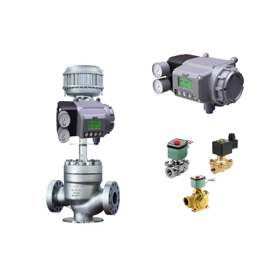Válvula de controlo de baixa temperatura com posicionador de válvula digital Masoneilan SVI3 e válvulas solenoides de 2 vias EMERSON ASCO210