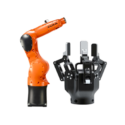Kuka Industrial Robotic Arm 6 Axis KR 6 R700 Com CNGBS Robot Gripper Para Robot de Manuseio Automatizado