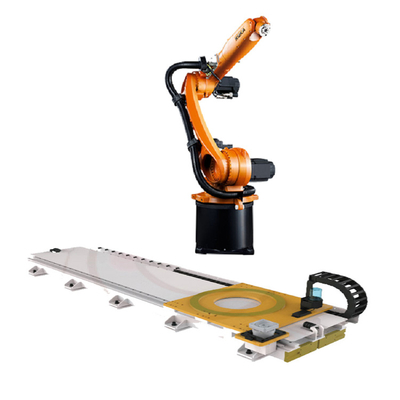 Kuka Industrial Robotic 6 Axis KR 8 R1620 com CNGBS Robot Guide Rail para Manuseio Automatizado