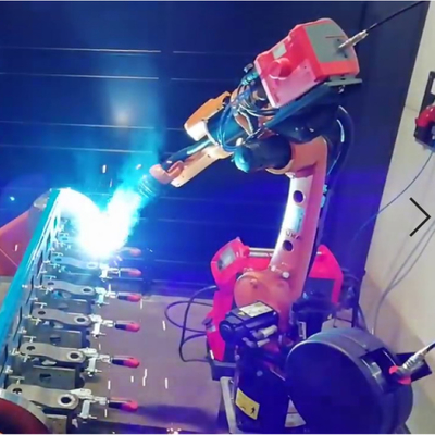 Kuka Industrial Robotic 6 Axis KR 8 R1620 com CNGBS Robot Guide Rail para Manuseio Automatizado