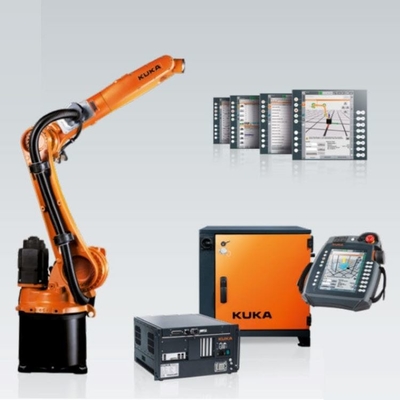 Kuka Robot Arm 6 Axis KR 10 R1420 Com CNGBS Robot Guide Rail para manuseio de robôs industriais