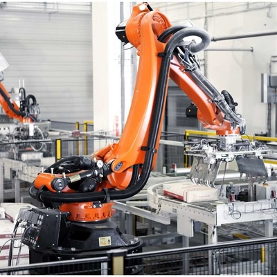 Kuka Robot Arm 6 Axis KR 10 R1420 Com CNGBS Robot Guide Rail para manuseio de robôs industriais