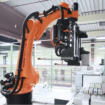 Kuka Robot Arm 6 Axis KR 10 R1420 Com CNGBS Robot Guide Rail para manuseio de robôs industriais