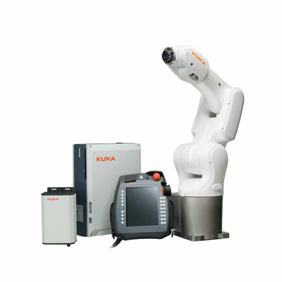 KUKA Cobot KR 4 R600 Para manusear um agarrador onrobótico como máquina de pegar e colocar
