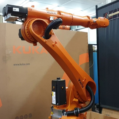 Braço robótico de 6 eixos KR 20 R1810 com CNGBS Robot Dress Pack para manuseio como Kuka Robot Industrial