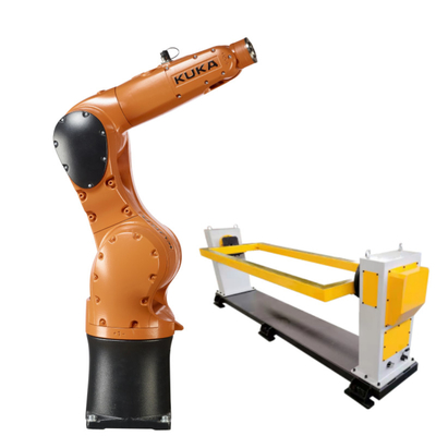 KUKA Robot de Soldadura KR 6 R900-2 Cobot com posicionadores de soldadura CNGBS para outras soldaduras