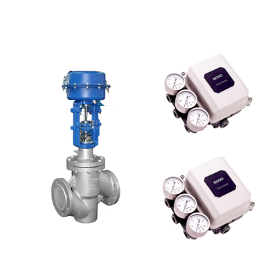 Válvulas de controlo pneumáticas de alta qualidade da China com posicionador pneumático-pneumático koso PP800