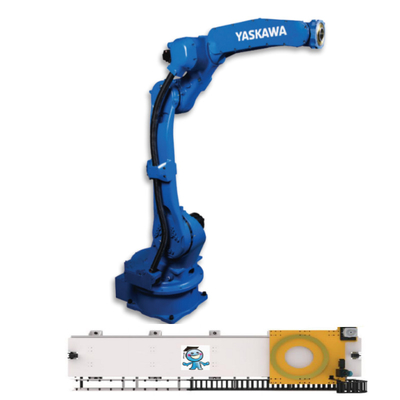 YASKAWA GP25 pick and place machine com CNGBS guide rail 25kg para fábrica como robô industrial