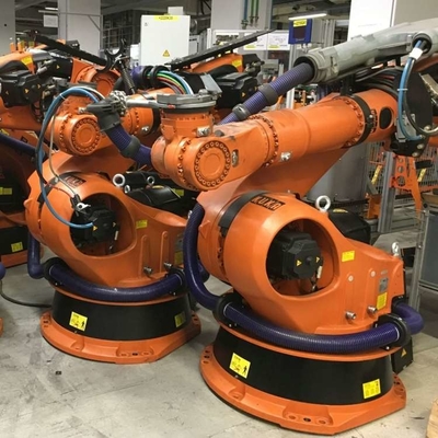 6 eixos braço robótico de soldagem Kuka KR 210 R2700-2 com posicionador de soldagem CNGBS para robô de soldagem
