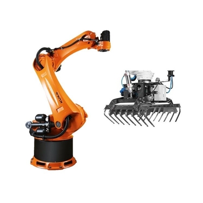 6 eixos braço robótico de soldagem Kuka KR 210 R2700-2 com posicionador de soldagem CNGBS para robô de soldagem