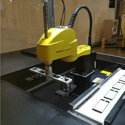 Robô Scara SR-3iA de 4 eixos com braço robótico de carga útil de 3 kg como máquina de seleção e colocação para manuseio