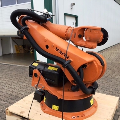 Kuka 6 eixos de manuseio braço robótico KR 240 R3330 com CNGBS Robot Guide Rail para manuseio robô