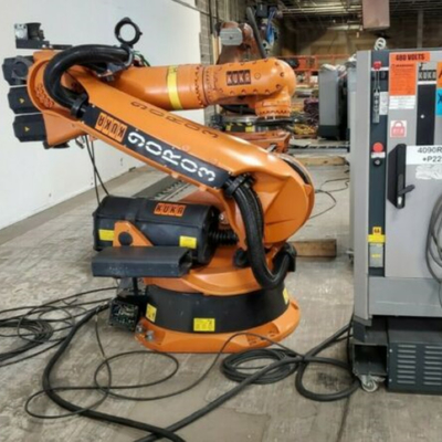 Kuka Braço Robótico 6 Eixo KR 360 R2830 Com CNGBS Robot Gripper Para Automatizado Pick And Place Robot