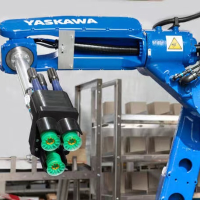 Yaskawa 6 Axis Soldar Robô Braço MOTOMAN GP25 Com CNGBS posicionador para fábrica como máquina de soldagem a laser