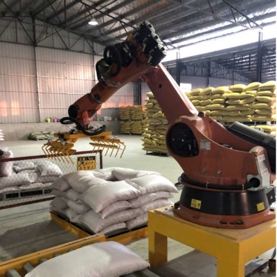 Kuka Palletizing Robotic Arm 4 Axis KR 470 PA com purificador CNGBS automatizado como robô industrial