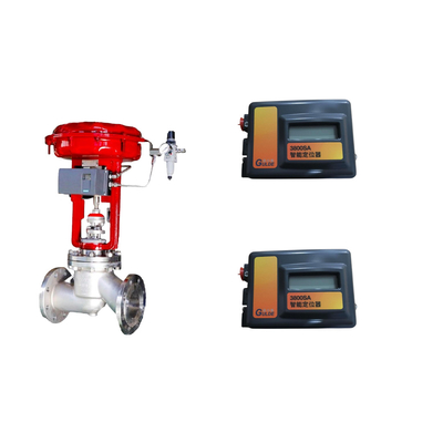 China famosa Wuhong válvula de controle pneumático com comunicação difícil Fisher 3800sa posicionador