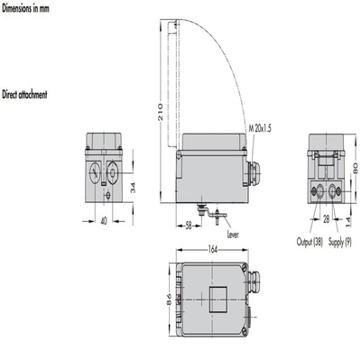 Samson Smart Valve Positioner 3730-31000 para válvula de controle pneumático chinês e Mansoeilan 78-40