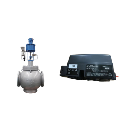 China famosa Wuhong válvula de controle pneumático com comunicação difícil Fisher 3800sa posicionador