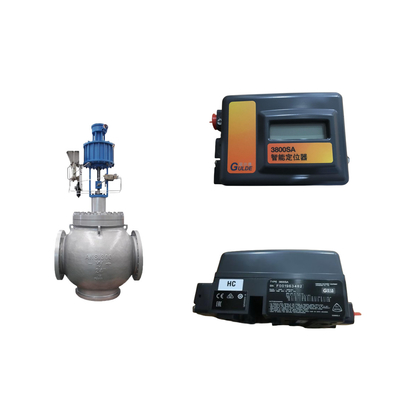 China famosa Wuhong válvula de controle pneumático com comunicação difícil Fisher 3800sa posicionador