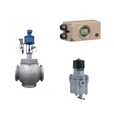 Válvula de controlo pneumática com comunicação dura Samson Electropneumatic 3730-3 posicionador e filtro Masoneilan 78-40