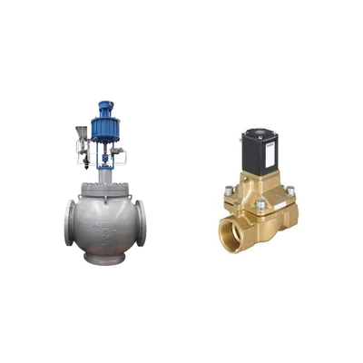 Valvas de controlo de alta qualidade de porcelana com posicionador digital KOSO PP800 e válvula de solenoide tipo 5404 Burkert