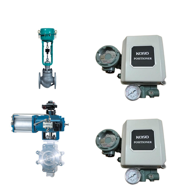 Válvulas pneumáticas de alta qualidade da China com posicionador eletro-pneumático KOSO EP800