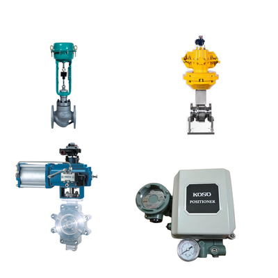 Válvulas pneumáticas de alta qualidade da China com posicionador eletro-pneumático KOSO EP800