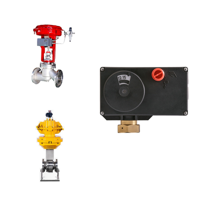 Válvulas de controlo pneumáticas de alta qualidade da China com posicionador digital samson 5824